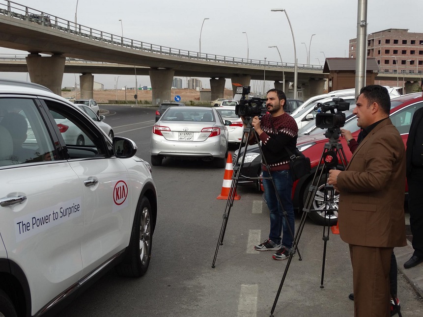 برنامج لاختبار قيادة سيارة سورنتو 2018 في اربيل