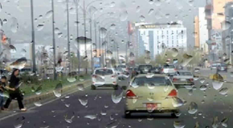 امطار جيدة في العراق الاسبوع الحالي