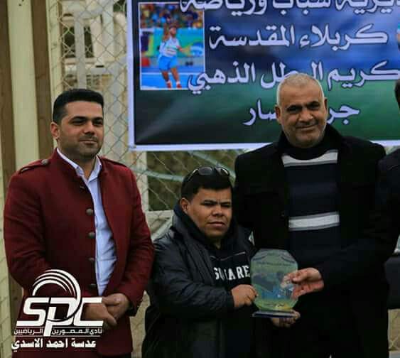 كربلاء تحتفي بالبطل الأولمبي الذهبي جراح نصار