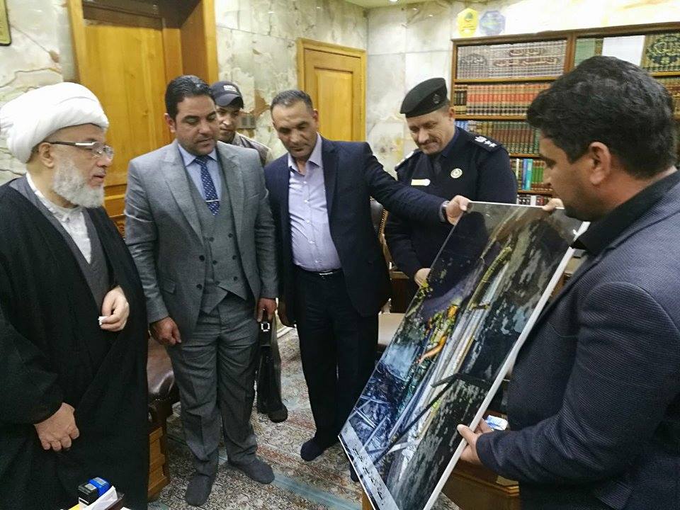 ممثل السيد السيستاني يبارك تأسيس رابطة الاعلاميين الحربيين