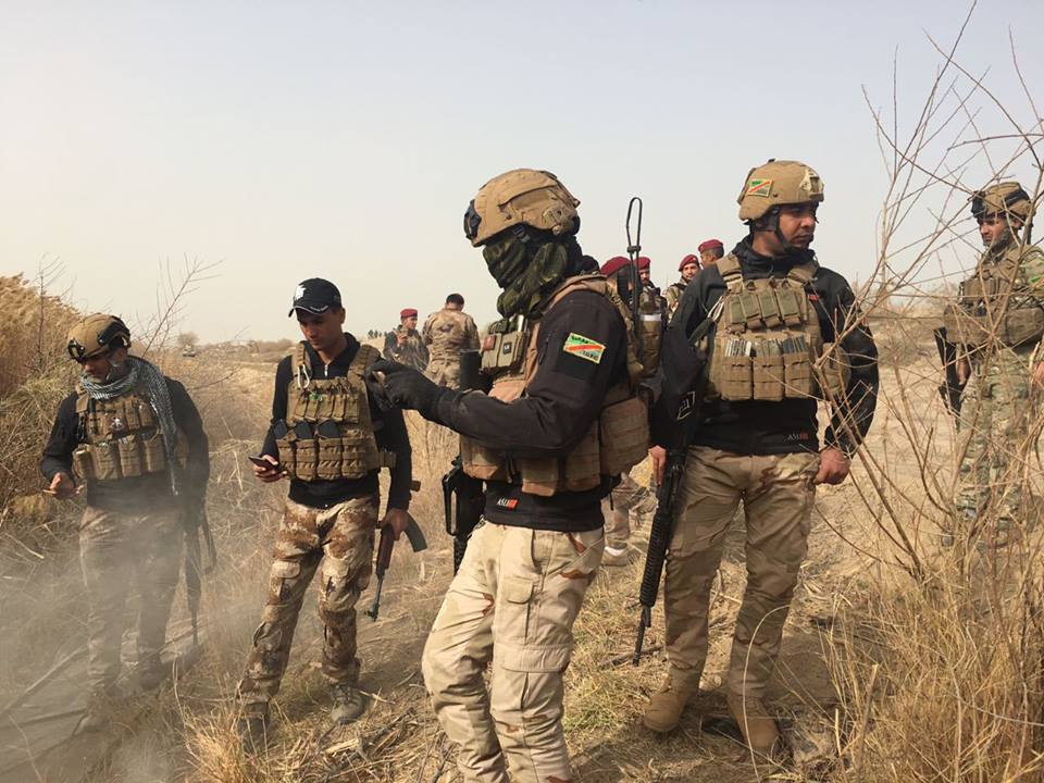 بالصور.. لحظة مقتل انتحاري شمال بغداد