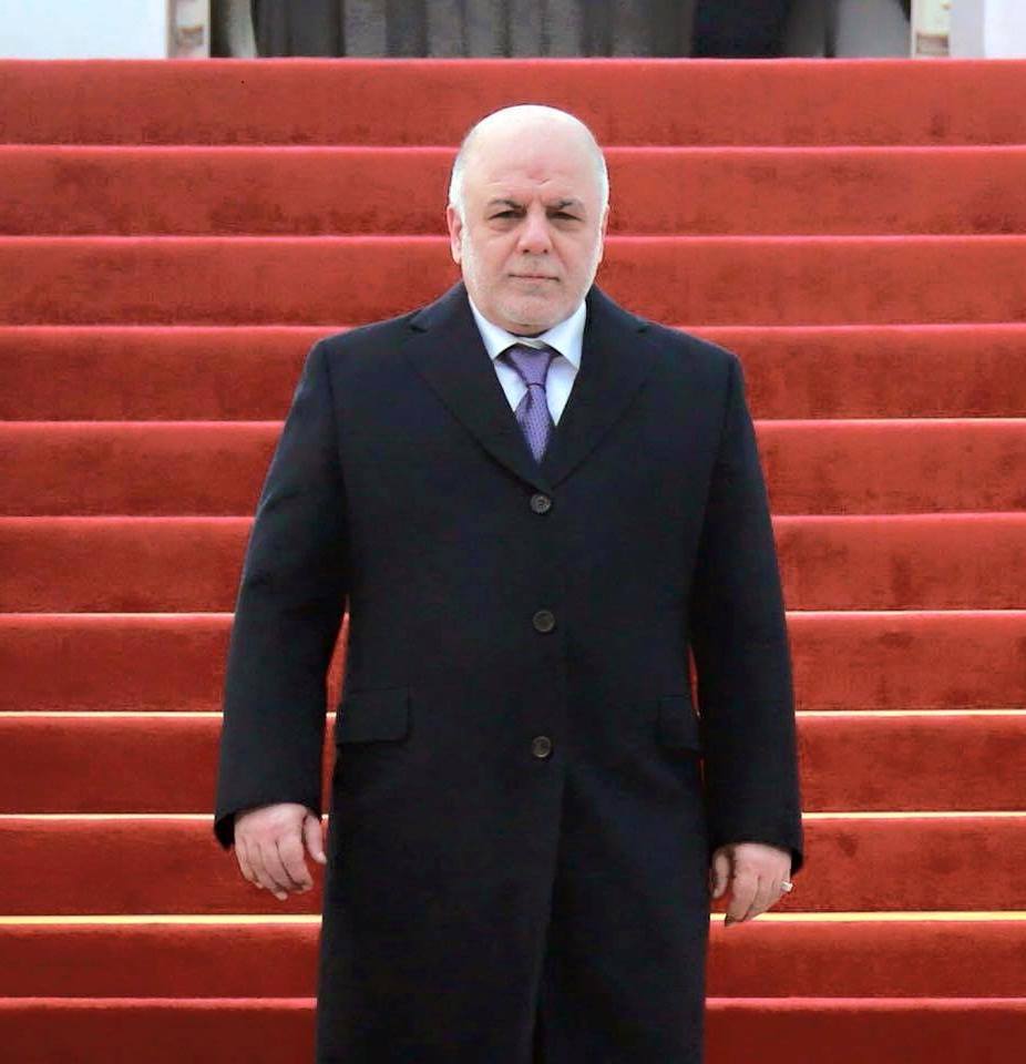 حيدر العبادي يلتقي رئيس الأنتربول ويبحثان سبل ملاحقة الجريمة