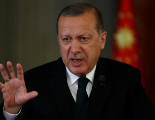 أردوغان: تنظيمات ارهابية تسرح في المنطقة تحت العلم الأمريكي