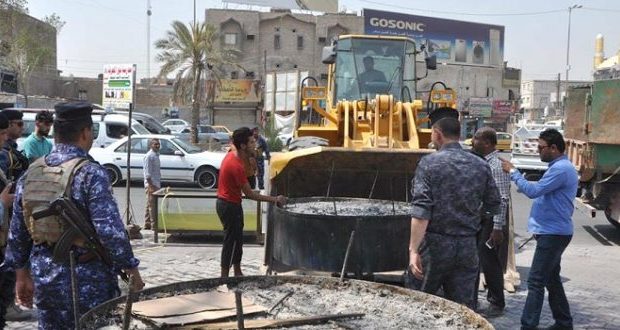 في البصرة.. قناة اروائية بكلفة 400 مليار دينار تتحول الى مكب للنفايات