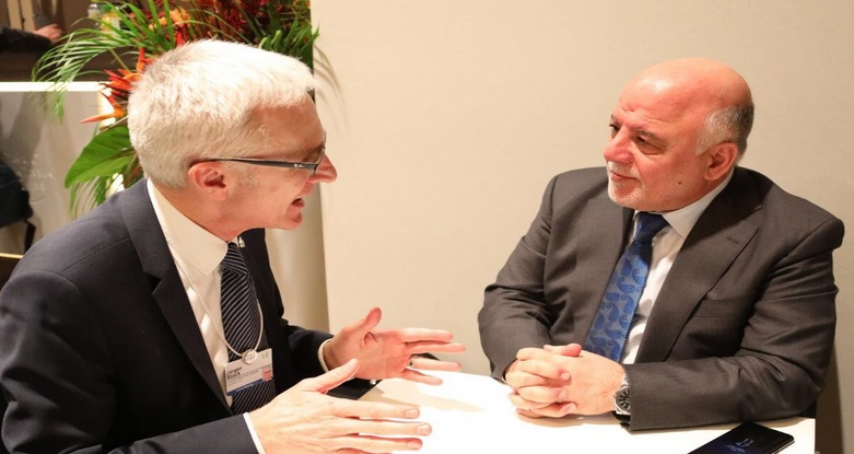 العبادي: هناك تعاون كبير بين العراق والشرطة الدولية لمطاردة المطلوبين