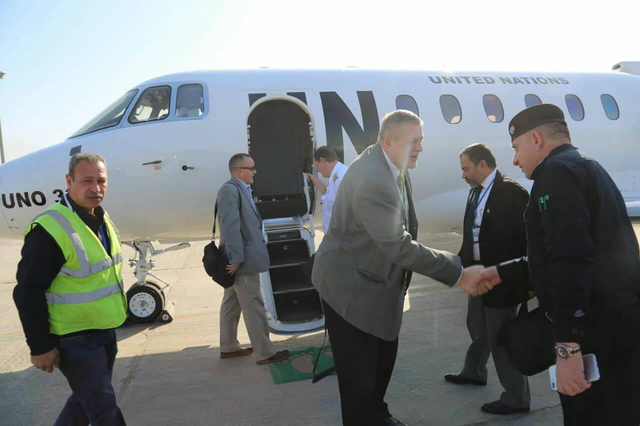 بالصور كوبيش يصل للنجف وتوجه منها الى كربلاء