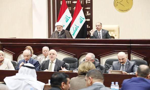 العبادي يؤكد من البرلمان: الأكراد لن يمنحوا 17 بالمائة هذا العام