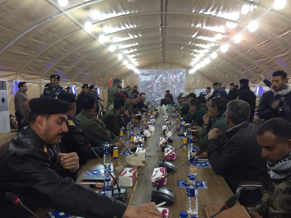تعرف على نتائج اجتماع قيادات القوات الامنية والحشد الشعبي في كركوك