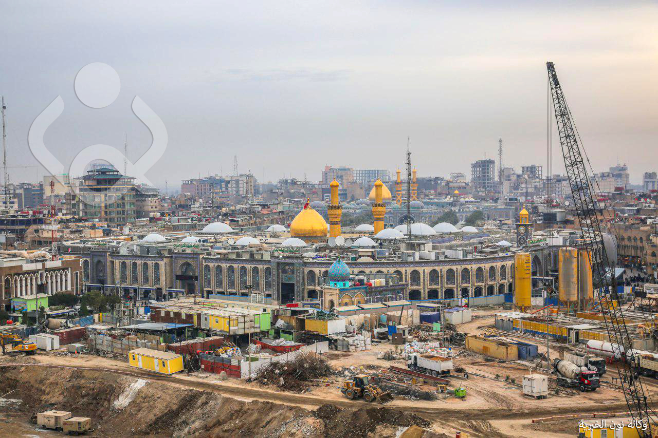 بالصور.. تعرف على آخر مراحل انجاز صحن العقيلة زينب (ع) في كربلاء