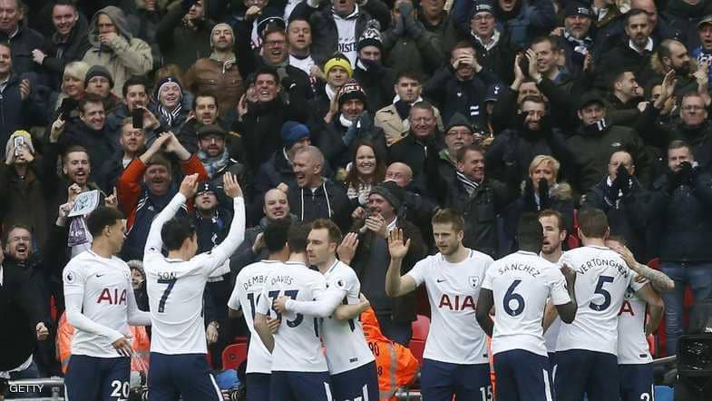 "ديربي" شمال لندن ينتهي لصالح توتنهام (فيديو)