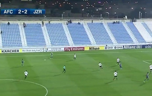 الجوية يتعادل مع الجزيرة الاردني بمباراة مثيرة