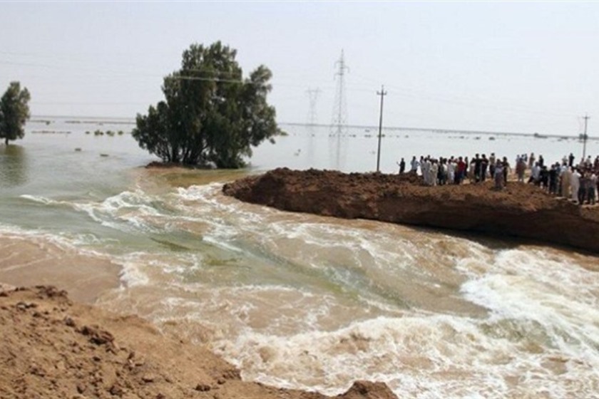 امتلاء سبعة وديان قرب الحدود العراقية الايرانية بالمياه بسبب غزارة الأمطار