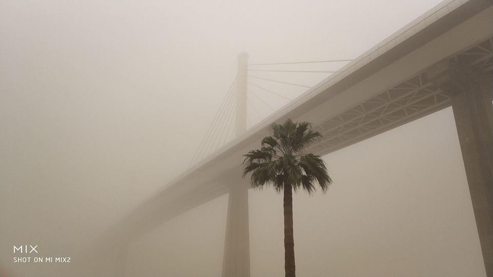 تسجيل 14 حالة اختناق جراء موجة غبار اجتاحت البصرة