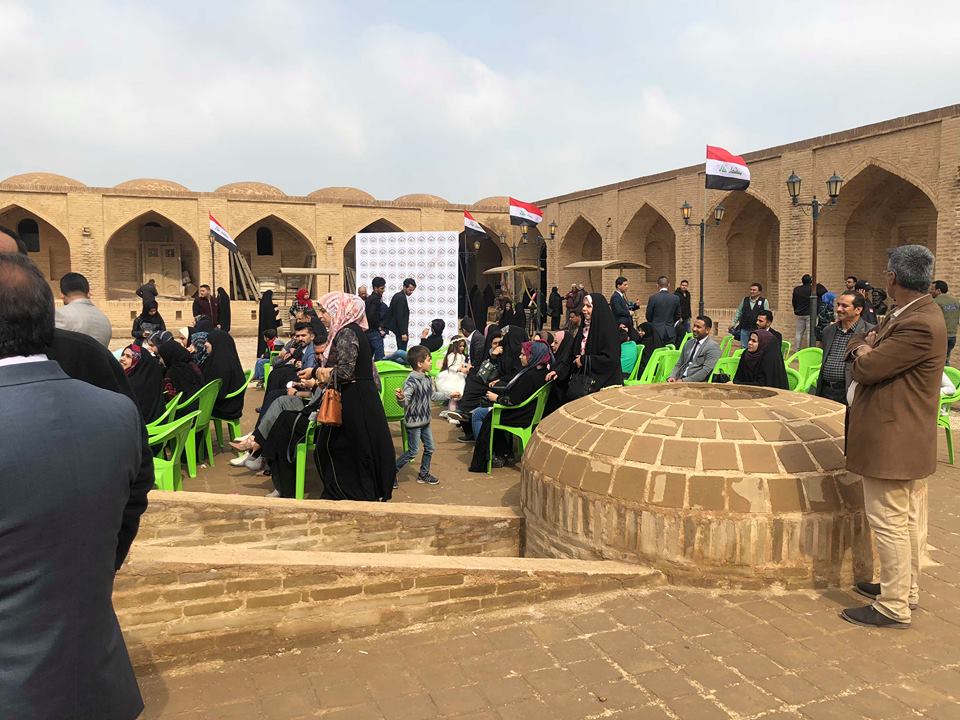 انطلاق مهرجان النخيلة الثاني في مدينة كربلاء