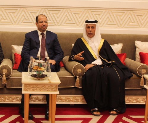 رئيس البرلمان العراقي يصل الى قطر