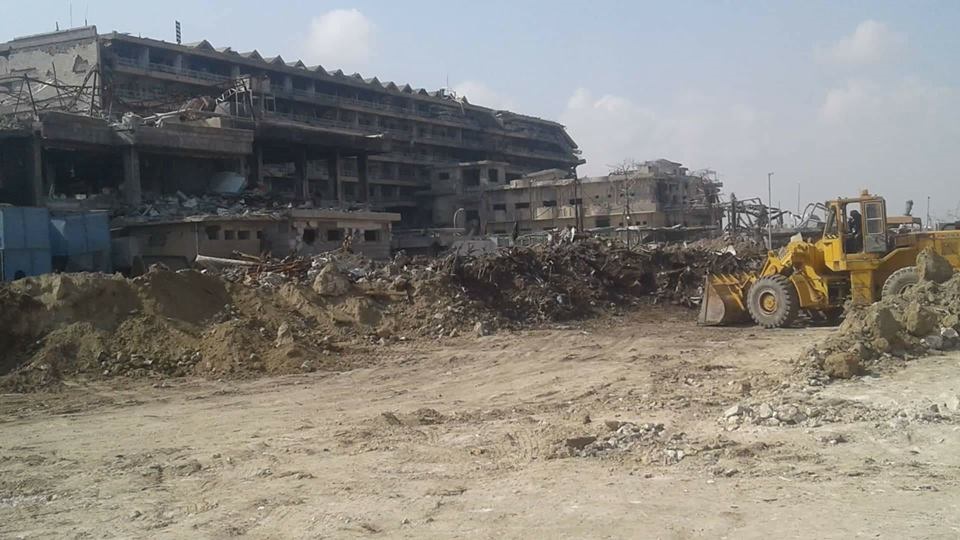 وزارة الاعمار والبلديات تنجز  أعـمـال تـهـيئة الـمـوقـع الخاص لإنـشـاء الـمـسـتـشـفـى ٱلألـمـانـي بـأيـمـن الـمـوصـل