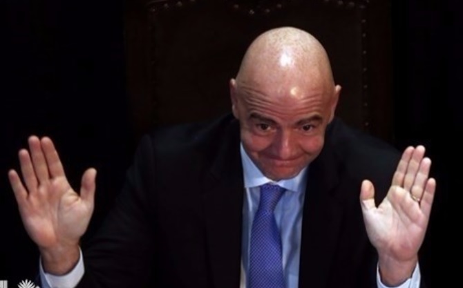 رئيس الاتحاد الدولي لكرة القدم يرفض دعوة العراق لحضور مباراته أمام السعودية في البصرة