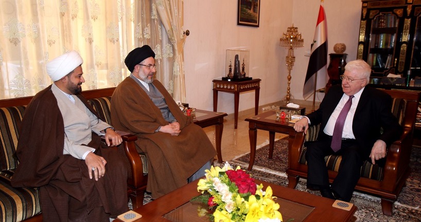 رئيس الجمهورية يتلقى دعوة من  السيد مقتدى الصدر