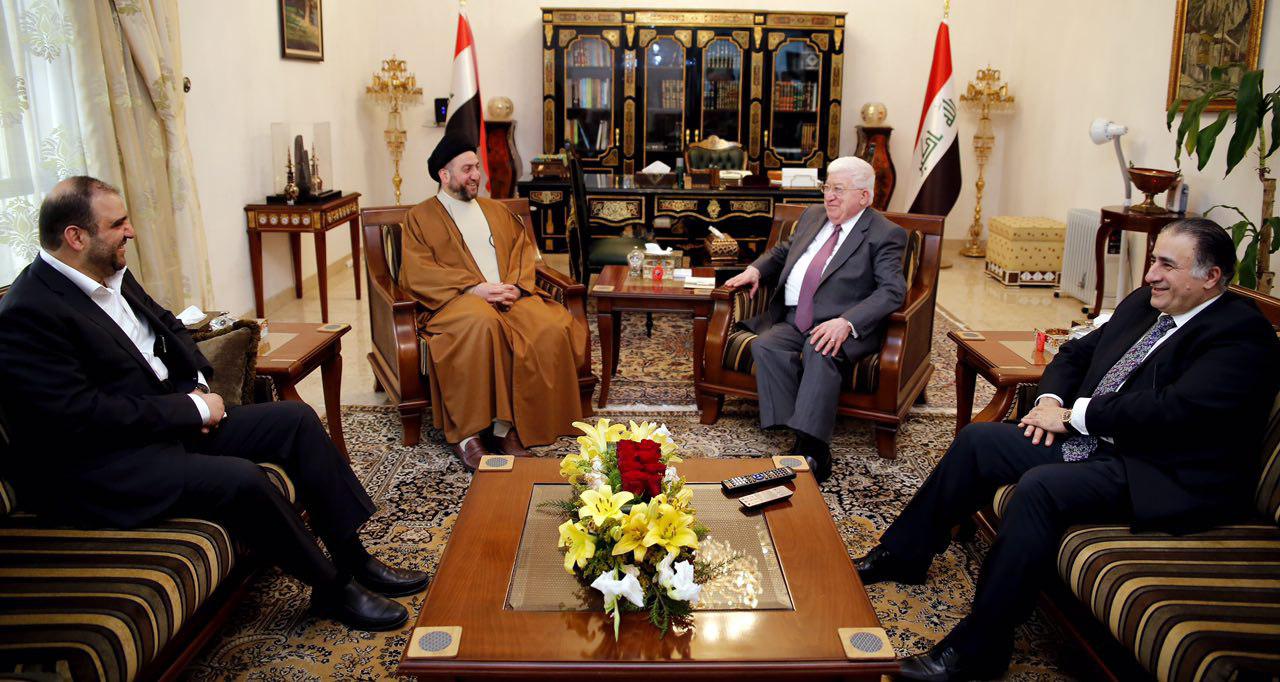 الحكيم ومعصوم يبحثان "المشهد الانتخابي"