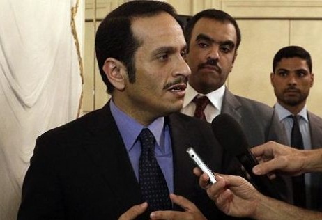 وزير خارجية قطر يصل إلى القاهرة