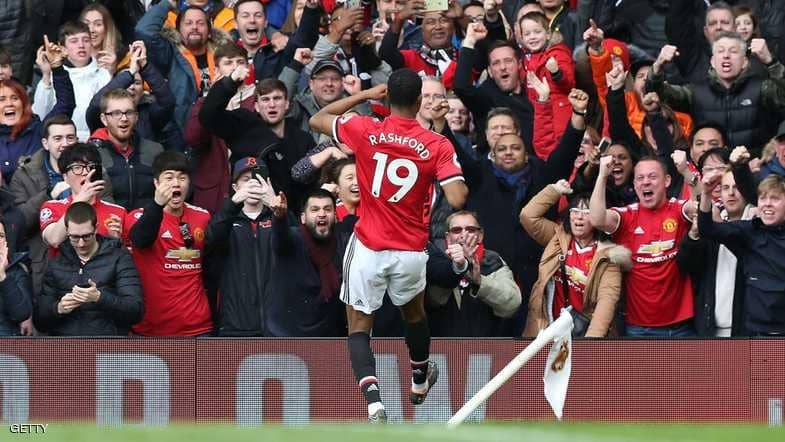 ثنائية راشفورد تقود يونايتد للفوز على ليفربول