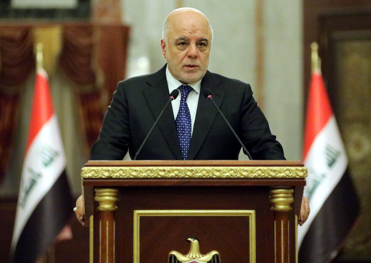 العبادي يهنيء العراقيين بمناسبة رفع الحظر عن الملاعب العراقية