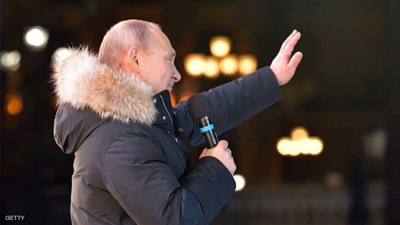 روسيا تجدد لبوتين ست سنوات أخرى