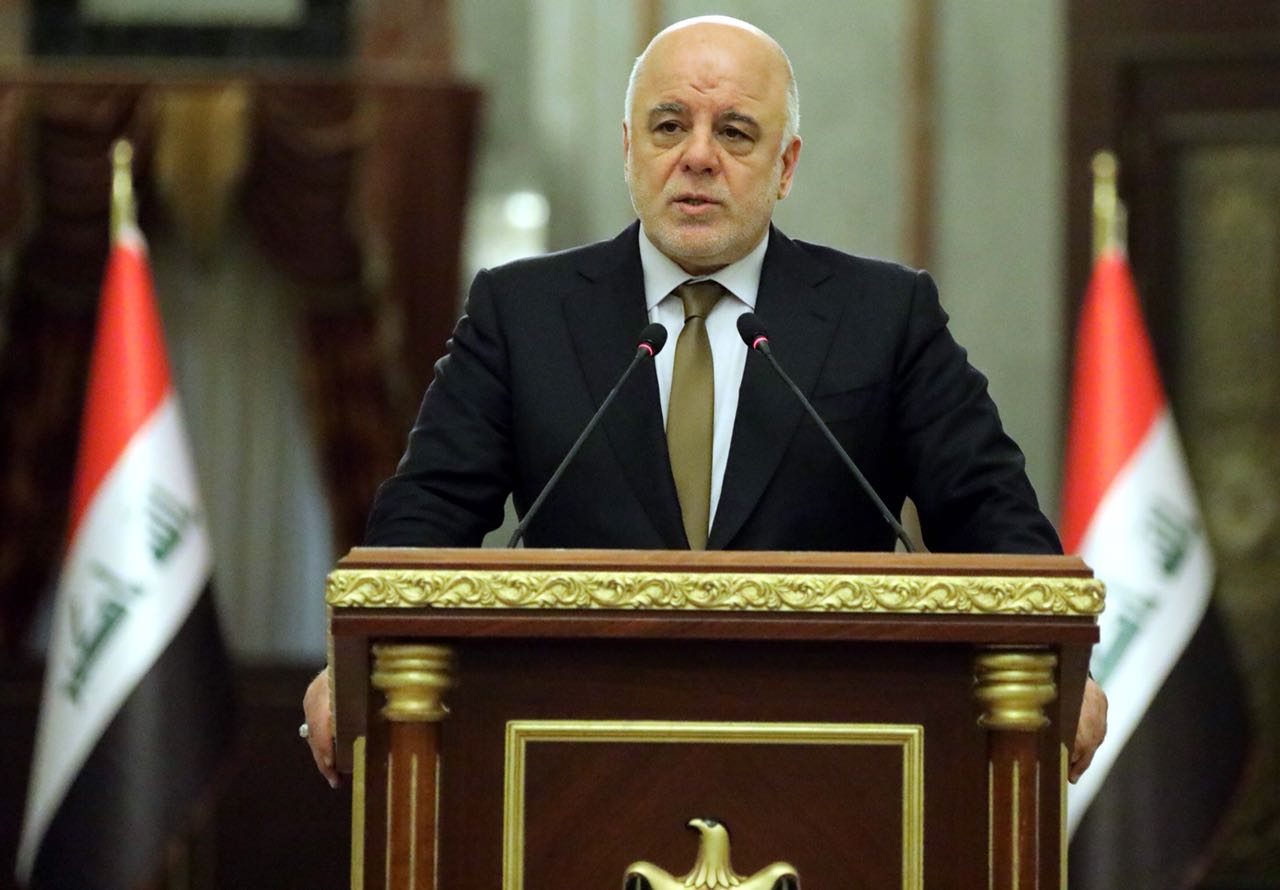 العبادي: وضعنا جداول زمنية لخفض اعداد القوات الاجنبية في العراق (فيديو)