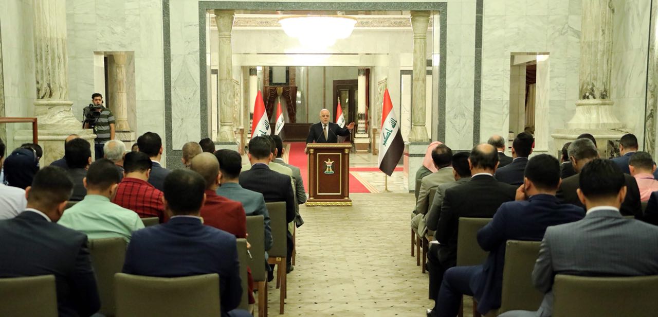 العبادي: مشاريع تقسيم العراق لن تتوقف ووجهنا بنشر قوات اضافية على طريق داقوق الطوز (فيديو)