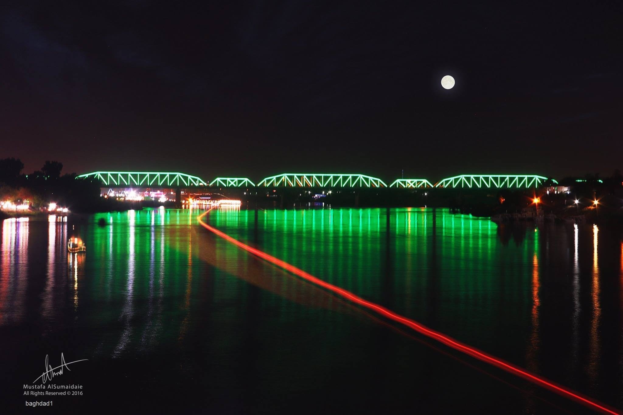 عمليات بغداد تعلن عن سبب قطع جسر الصرافية يوم غد