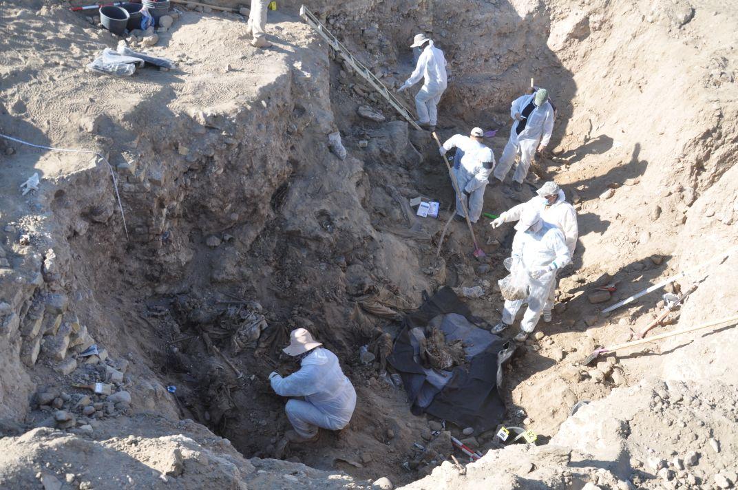 مؤسسة الشهداء تنتشل رفات ١٥٧ شهيد من مجزرة سبايكر