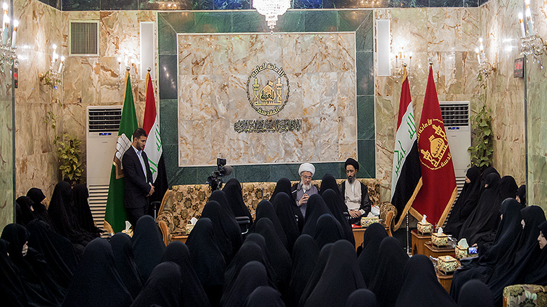 ممثل المرجعية العليا لكادر مدرسة الامام محمد الباقر (ع): للارتقاء بسلم الكمال عليها جمع الخصال الحميدة والعمل عليها