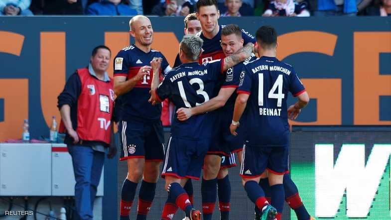 بايرن يحرز لقب "البوندسليغا" للمرة السادسة على التوالي