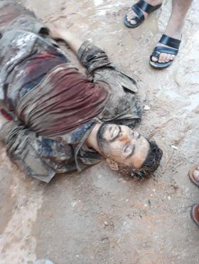 بالصور .. القوات الامنية تحبط هجوم لداعش باربعة انتحاريين في حديثة