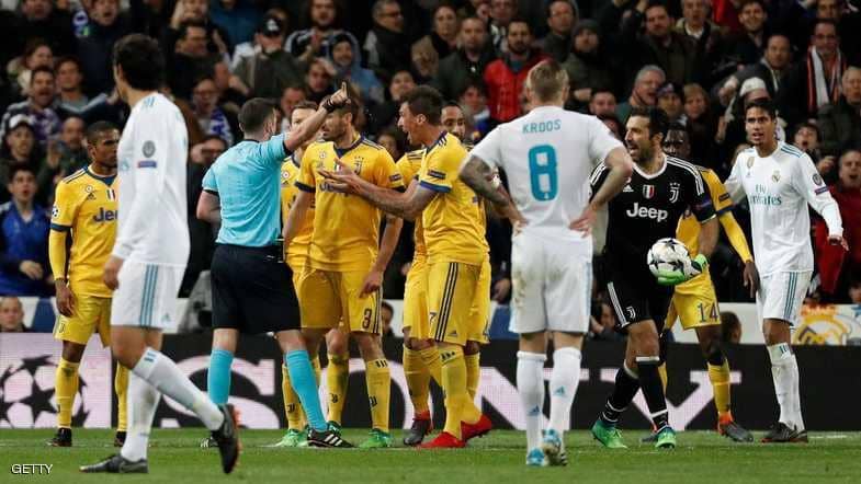 بالفيديو..  ركلة جزاء جدلية تنقذ ريال مدريد من "ريمونتادا" ليوفنتوس