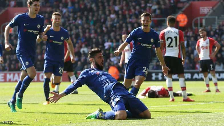 نهاية مجنونة تمنح تشلسي الفوز على ساوثهامبتون