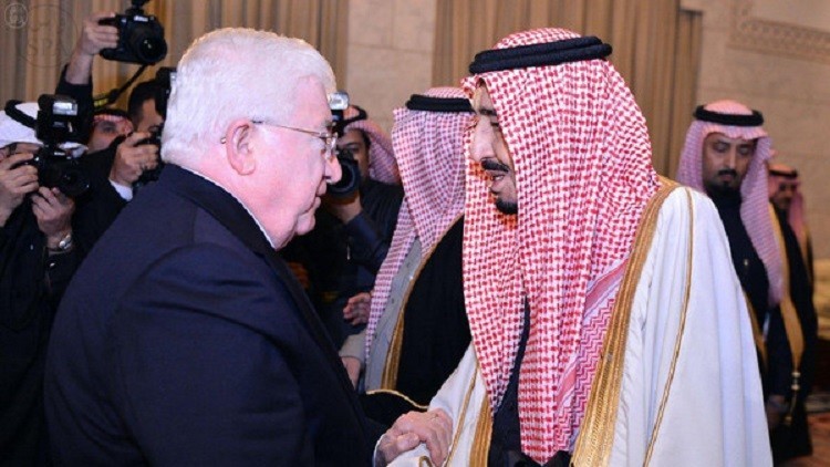 رئيس الجمهورية يصل إلى بغداد قادما من الظهران بالسعودية