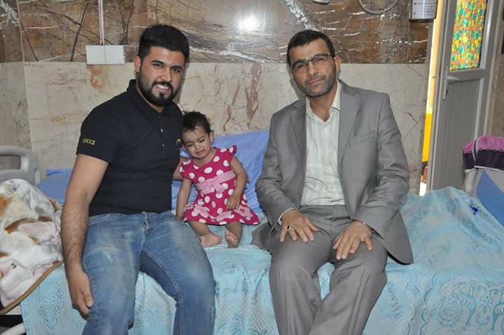 عملية جراحية ناجحة بكربلاء تنهي معاناة طفلة بغدادية مع ورم سرطاني في الكبد