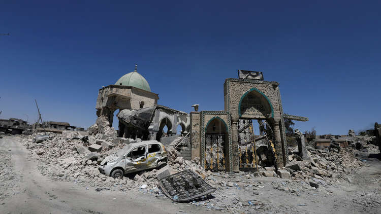 وزيرة اماراتية تزور العراق لاعادة اعمار "الحدباء" وجامع النوري