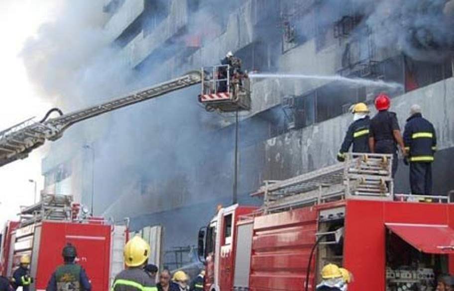 اندلاع حريق في سوق الشورجة وسط بغداد