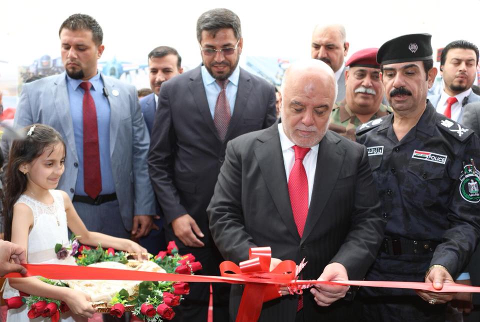 بالصور:رئيس مجلس الوزراء القائد العام للقوات المسلحة الدكتور حيدر العبادي يفتتح مديرية شرطة عامرية الصمود
