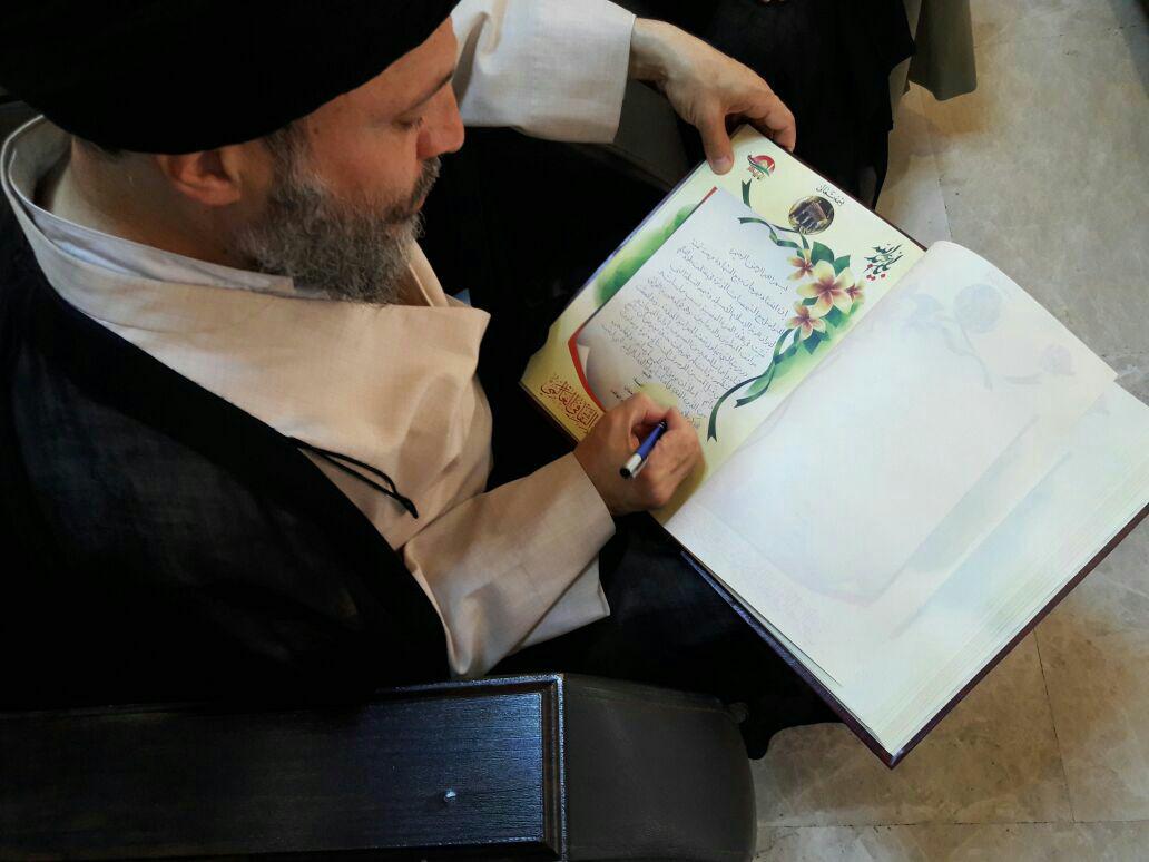 نجل المرجع الحكيم :مهرجان ربيع الشهادة يؤكد محورية العراق ورمزيته التي تتجاوز بقعته الجغرافية