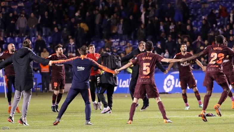 برشلونة على طريق إنجاز حققته 7 فرق في التاريخ