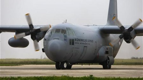 سقوط طائرة عسكرية امريكية