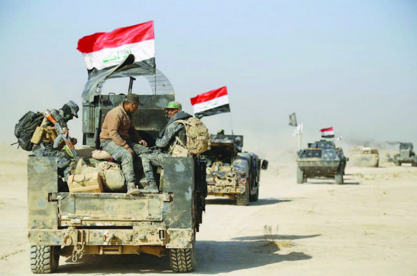 القوات المسلحة العراقية تؤمن أطراف كركوك لملاحقة بقايا الدواعش