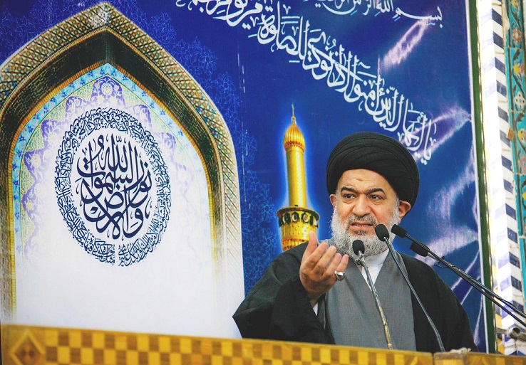 ممثل المرجع السيستاني من الصحن الحسيني:من يعمل في السياسة يحتاج الى التقوى