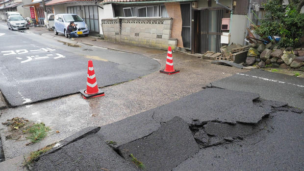 زلزال قوي يهز وسط اليابان