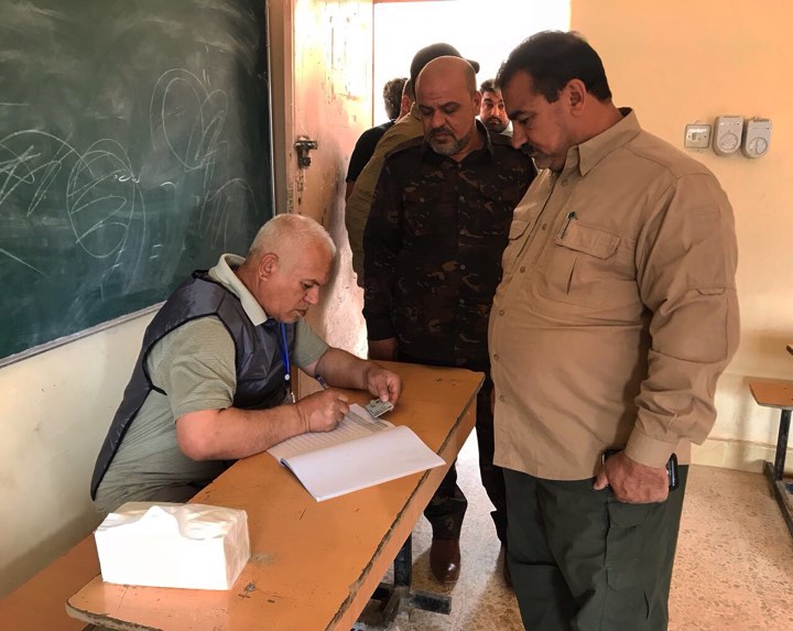 قاسم مصلح: رغم المعرقلات شاركنا بالاقتراع العام ولايوجد توجيه للمقاتلين باختيار قائمة على اخرى