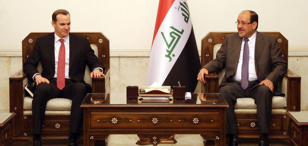 المالكي لماكغورك: الشعب يتطلع لتشكيل حكومة قوية قادرة على تحقيق طموحاته