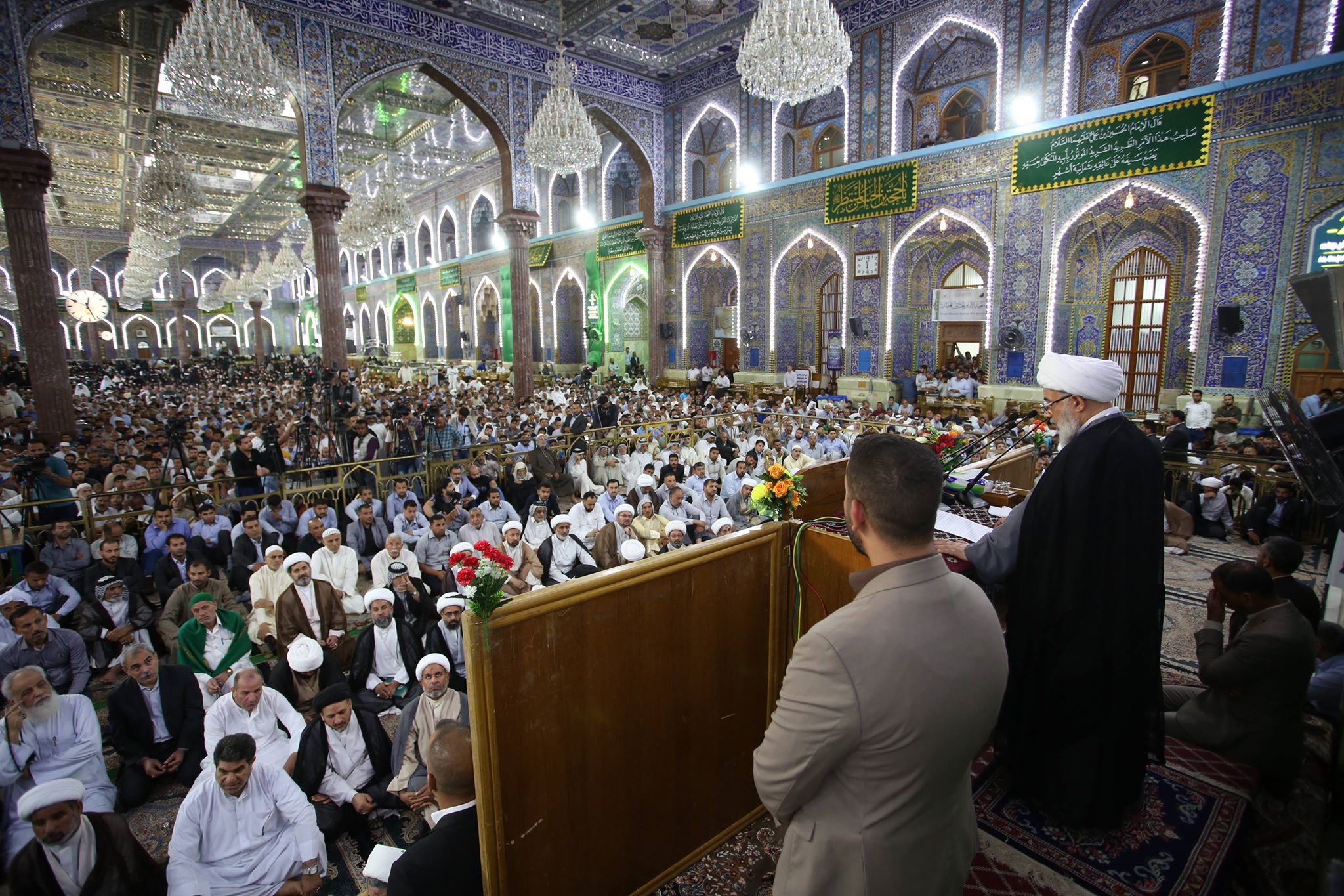 ممثل المرجعية من الصحن الحسيني الشريف:هذه الصفات تجعلنا صادقين للانتماء لأهل البيت عليهم السلام